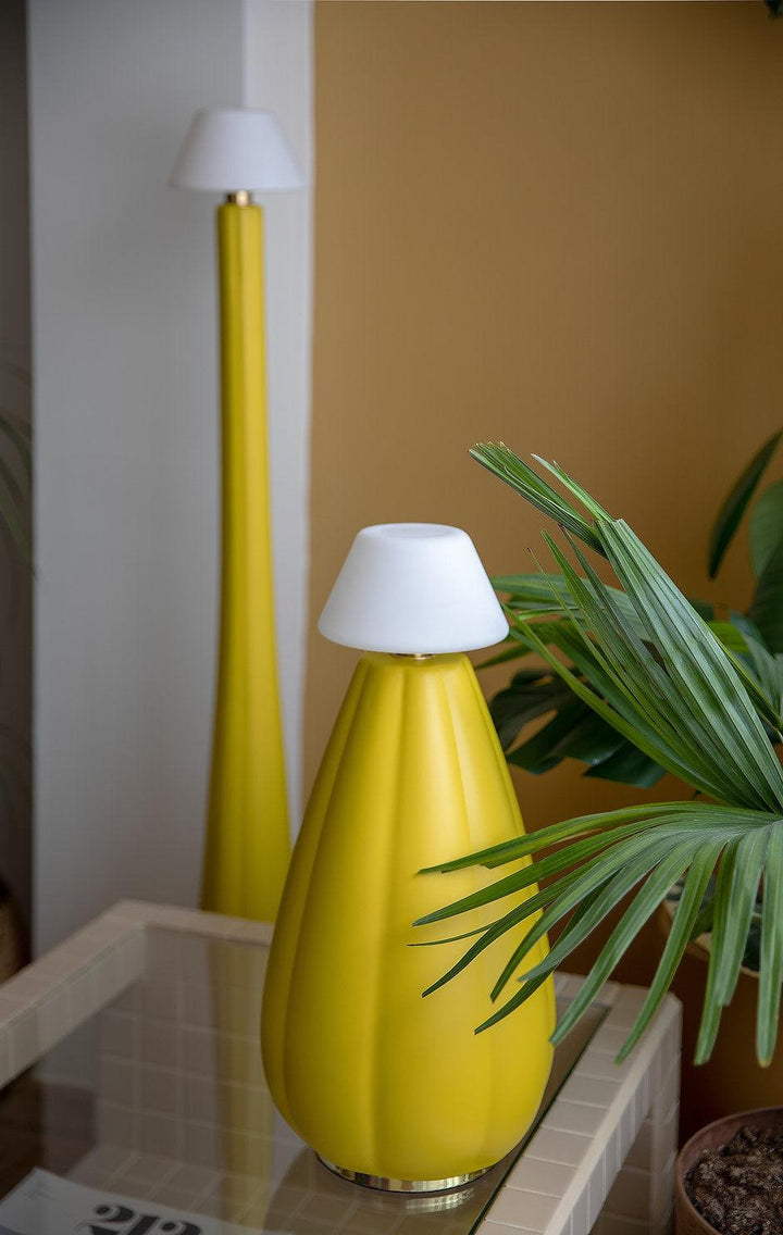 Bereket Table Lamp Mustard - hiandco.co