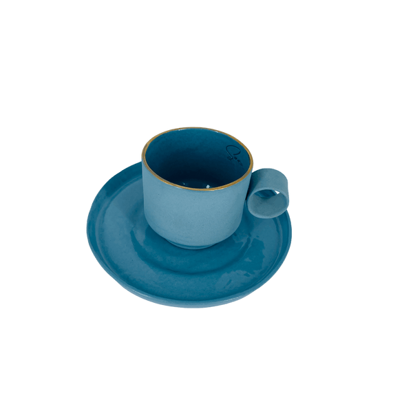 Japon Çay Bardağı - Turkuaz