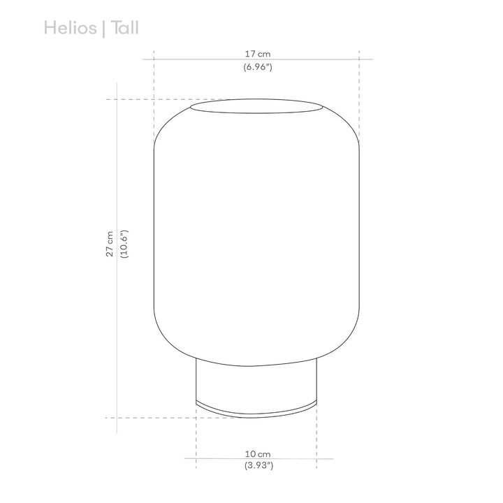 Helios | Uzun ♻ Bitkisel Bazlı Biyopolimer Malzeme • Yeni nesil 3D yazıcılarla size özel üretilir. • Üretim Süresi: 3-5 gün • Yurtiçi Ücretsiz Kargo Helios Masa Lambası ile yaşam alanlarınıza benzersiz ve sıcak bir dokunuş katın!Helios, yeni nesil dijital