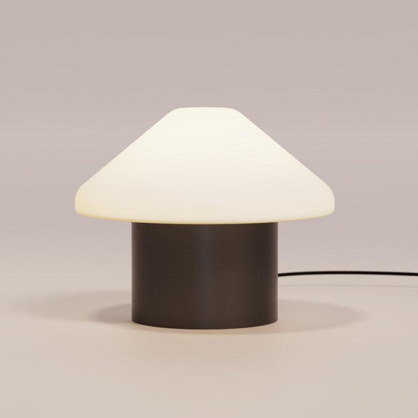 Lampe de table simple noire 