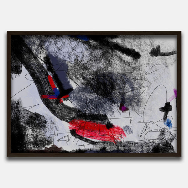 Coal 2 - Abstract Collection - Baskı Ürün Hikayesi Birim Erol'un ilk dijital çalışmalarından biri olan Soyut Koleksiyon, estetik kaygıların farklı doku, fırça ve renklerin duyu ile dijital sanata yansıtılmasıdır. Koleksiyondaki her bir eser 20 edisyon ile