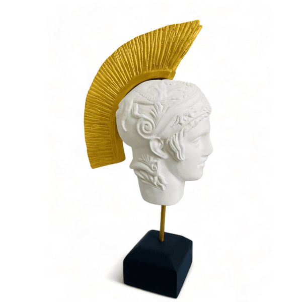 Design Gold Ares Yükseklik: 53 cm × Genişlik: 27 cm Malzeme: Alçı Design Gold Ares - hiandco.com.tr Hi Sculpture